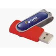 Universal Source® Folding USB 2.0 Flash Drive, 256 MB — view 24