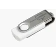 Universal Source® Folding USB 2.0 Flash Drive, 256 MB — view 30