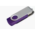 Universal Source® Folding USB 2.0 Flash Drive, 256 MB — view 7