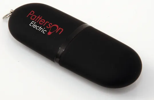 Universal Source® 8 GB Oval USB 2.0 Flash Drive — view 7