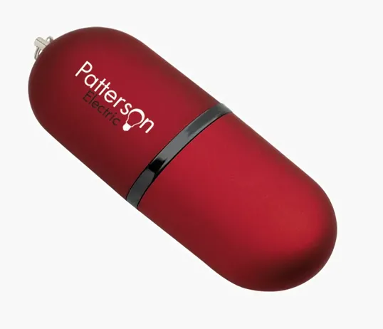 Universal Source® 8 GB Oval USB 2.0 Flash Drive — view 9