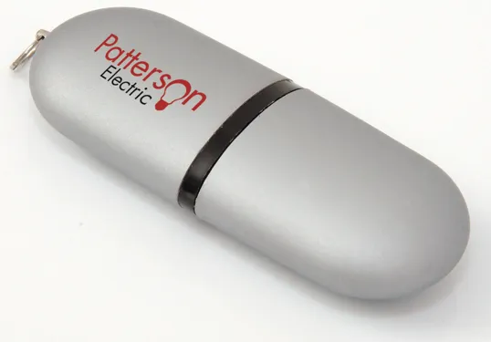 Universal Source® 16 GB Oval USB 2.0 Flash Drive — view 10
