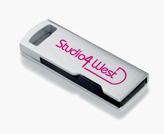 Universal Source® 4 GB Aluminum USB 2.0 Flash Drive — view 13