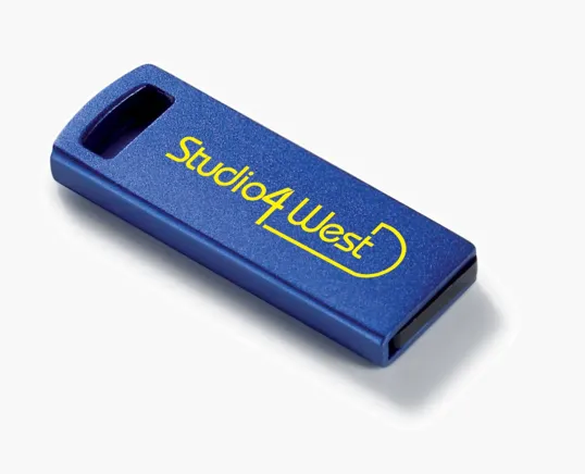 Universal Source® 8 GB Aluminum USB 2.0 Flash Drive — view 9