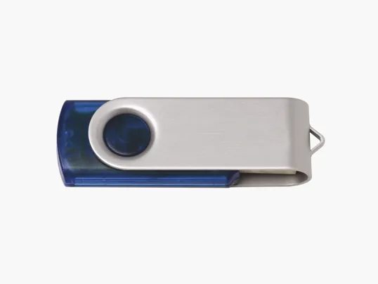 Universal Source® 1 GB Translucent Folding USB 2.0 Flash Drive