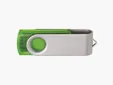 Universal Source® 2 GB Translucent Folding USB 2.0 Flash Drive — view 2
