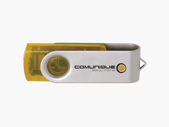 Universal Source® 8 GB Translucent Folding USB 2.0 Flash Drive — view 8