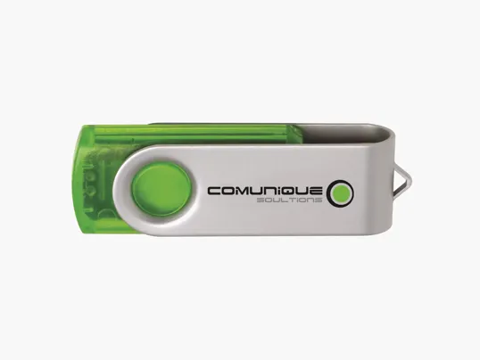 Universal Source® 8 GB Translucent Folding USB 2.0 Flash Drive — view 6