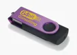 Universal Source® 1 GB Color Accent Folding USB 2.0 Flash Drive — view 7