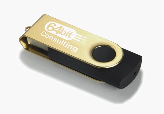 Universal Source® 4 GB Color Accent Folding USB 2.0 Flash Drive — view 8