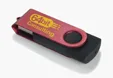 Universal Source® 4 GB Color Accent Folding USB 2.0 Flash Drive — view 6