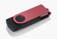 Universal Source® 4 GB Color Accent Folding USB 2.0 Flash Drive — view 2