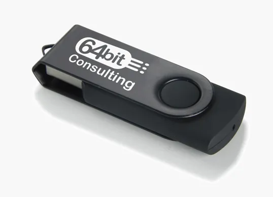 Universal Source® 16 GB Color Accent Folding USB 2.0 Flash Drive — view 5
