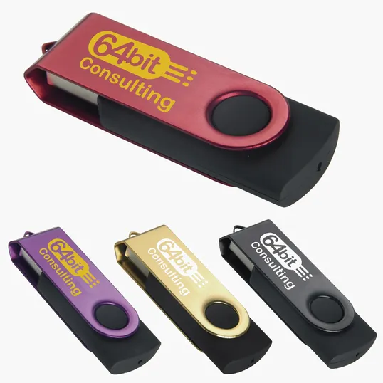 Universal Source® 16 GB Color Accent Folding USB 2.0 Flash Drive — view 9