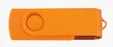 Universal Source® 1 GB Two Tone Folding USB 2.0 Flash Drive — view 3