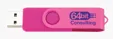 Universal Source® 1 GB Two Tone Folding USB 2.0 Flash Drive — view 10