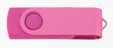 Universal Source® 4 GB Two Tone Folding USB 2.0 Flash Drive — view 4