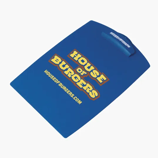 Message Clipboard, Translucent Plastic — view 6