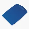 Message Clipboard, Translucent Plastic — view 2