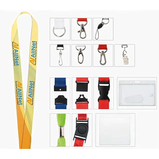 Universal Source® 5/8" Polyester 4 Color Lanyard — view 20