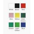 Universal Source® 3/4" Polyester 4 Color Lanyard