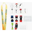 Universal Source® 1" Polyester 4 Color Lanyard — view 20