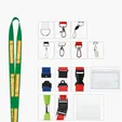 Universal Source® 3/4" Polyester Woven Lanyard — view 3