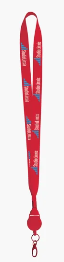 Universal Source® 1" Polyester Woven Lanyard — view 2