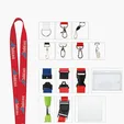 Universal Source® 1" Polyester Woven Lanyard — view 3
