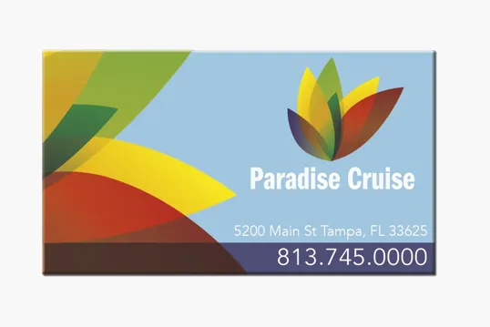 Good Value™ Business Card Magnet, 2 x 3.5 in. — view 2