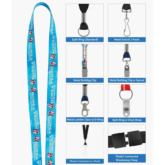 Good Value™ 1/2" Fine-Print Lanyard — view 21