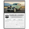 Triumph® Calendars Antique Cars Wall Calendar, 17 x 23 in.