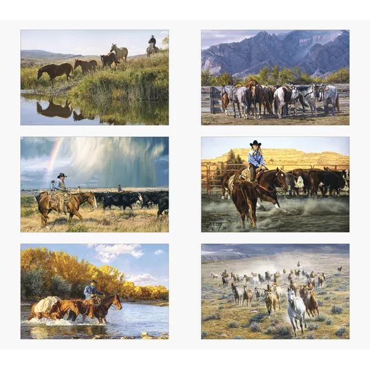 Triumph® Calendars American West by Tim Cox Wall Calendar — view 2