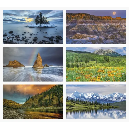 Triumph® Calendars Scenes of America Wall Calendar, 17 x 23 in. — view 2
