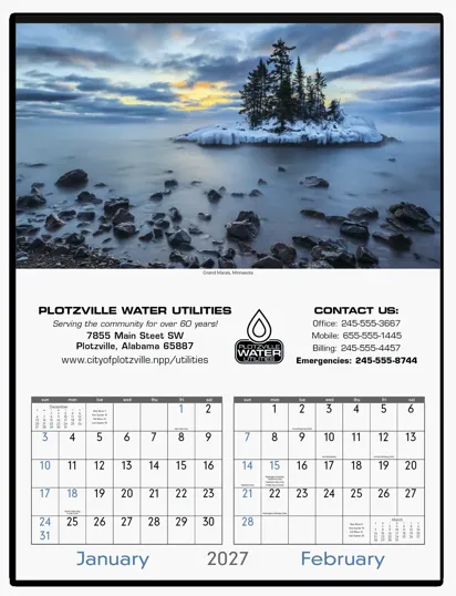 Triumph® Calendars Scenes of America Wall Calendar, 17 x 23 in.