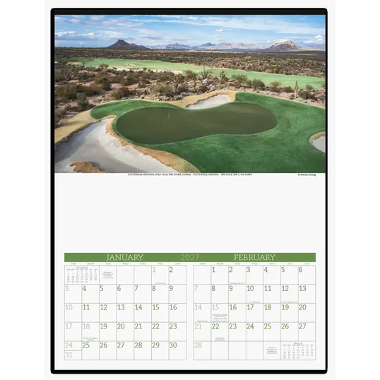 Triumph® Calendars Executive Golf Calendar, 17 x 23 in. — view 3