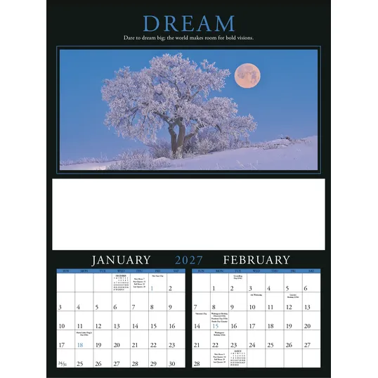 Triumph® Calendars Motivations Wall Calendar, 17 x 23 in. — view 7