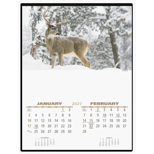 Triumph® Calendars Wildlife Wall Calendar — view 3