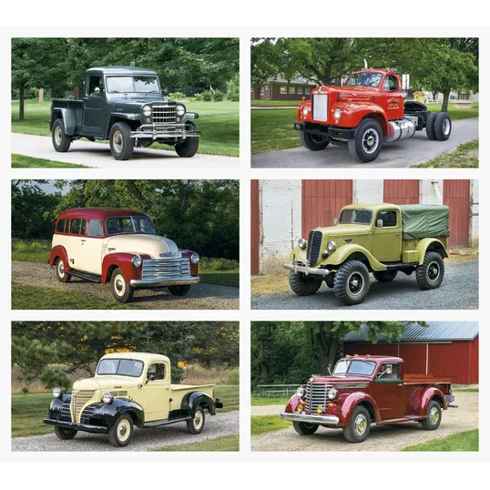 Triumph® Calendars Antique Trucks Wall Calendar — view 2