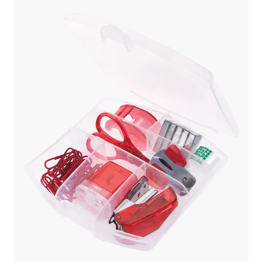 Good Value™ 10-in-1 Office Supply Kit with Clear Case — view 4