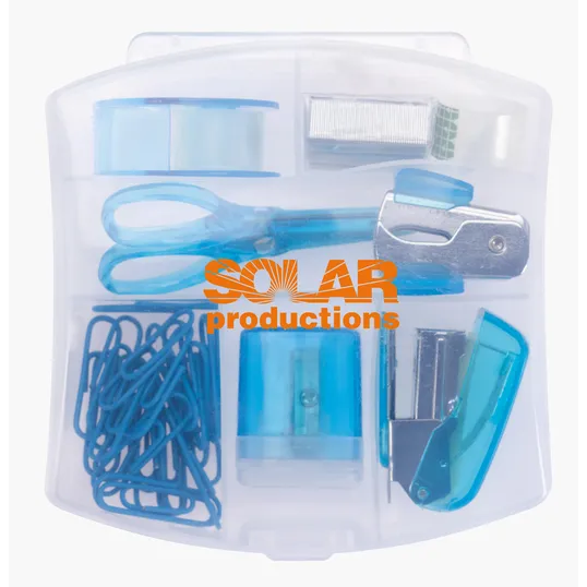 Good Value™ 10-in-1 Office Supply Kit with Clear Case — view 5