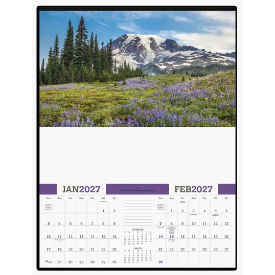 Triumph® Calendars American Splendor Wall Calendar, 17 x 23 in. — view 4