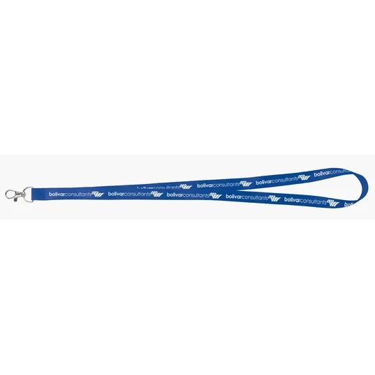 Universal Source® 5/8" Satin Screen Print Lanyard — view 11