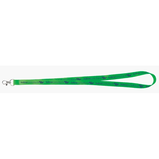 Universal Source® 5/8" Satin Screen Print Lanyard — view 13