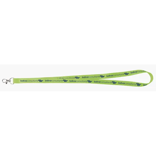 Universal Source® 5/8" Satin Screen Print Lanyard — view 14