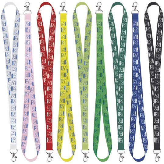 Universal Source® 3/4" Satin Screen Print Lanyard — view 21