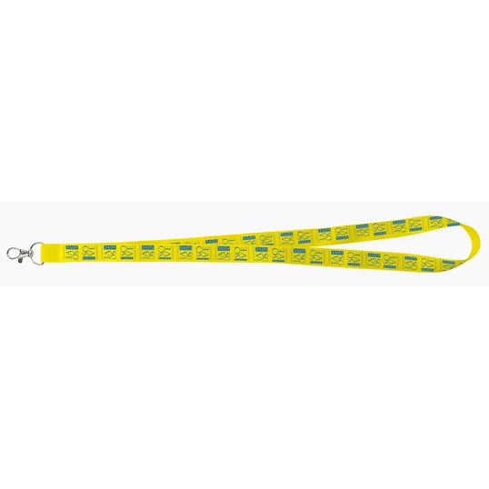 Universal Source® 3/4" Satin Screen Print Lanyard — view 20