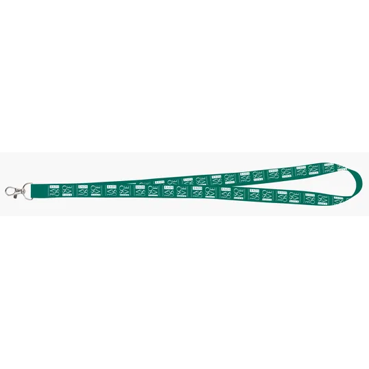 Universal Source® 3/4" Satin Screen Print Lanyard — view 15