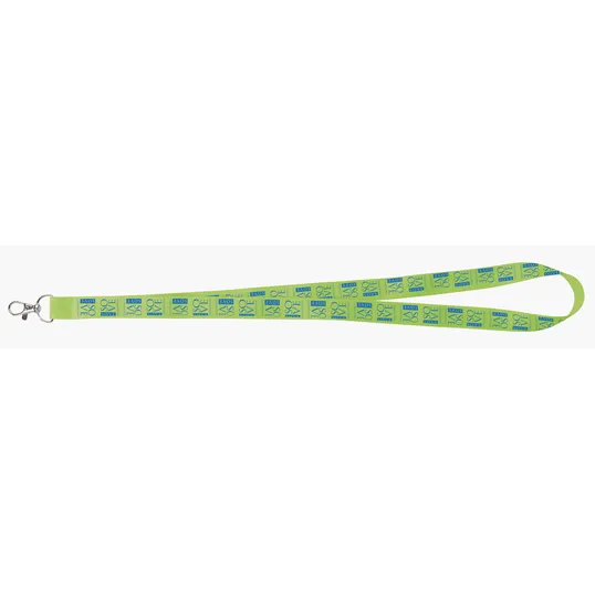 Universal Source® 3/4" Satin Screen Print Lanyard — view 12