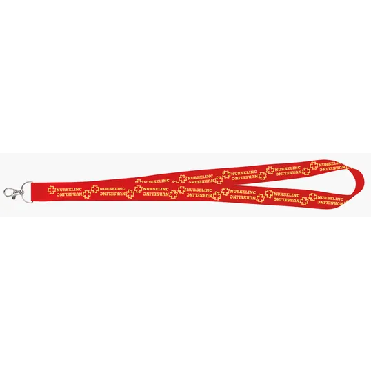 Universal Source® 1" Satin Screen Print Lanyard — view 19
